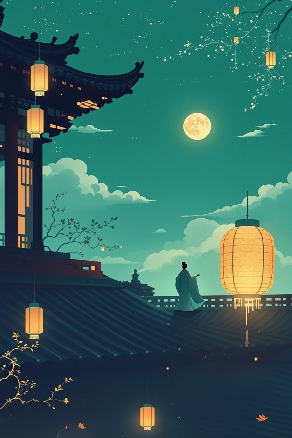 月落长安